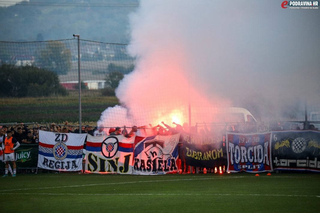 Cvetkovec - Hajduk, bakljada