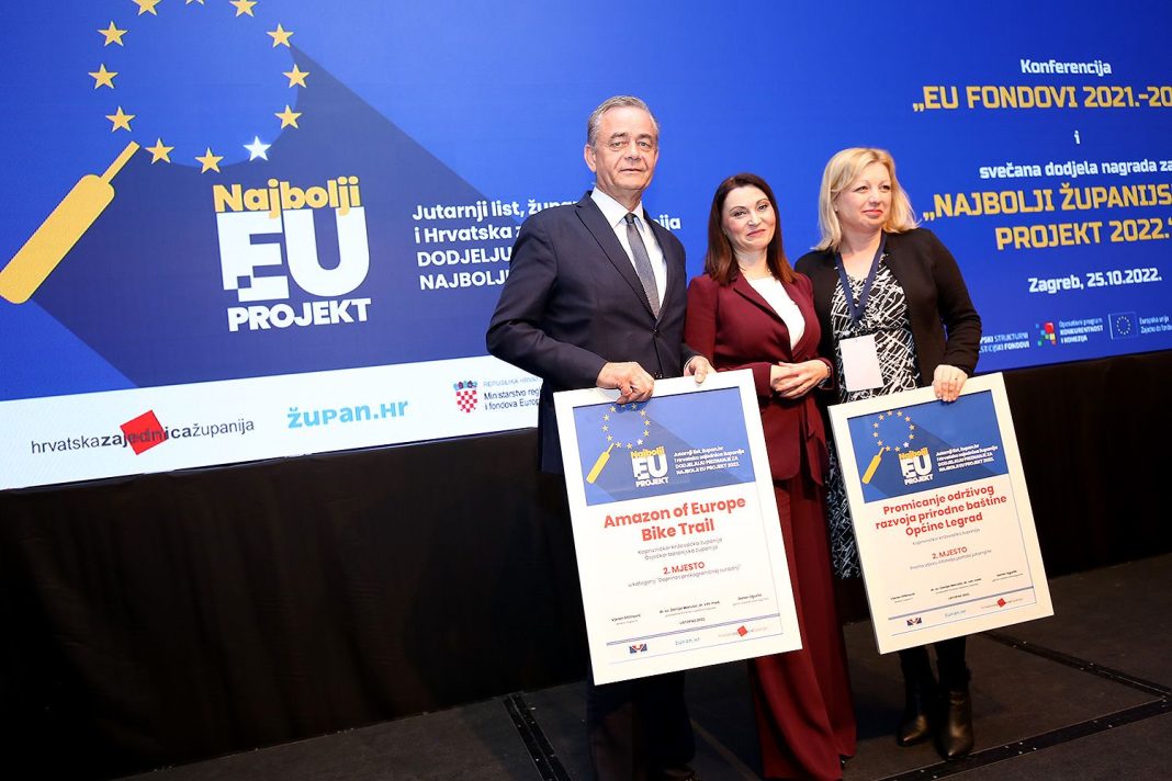 Županijskim EU projektima drugo mjesto na nacionalnom izboru za najbolje projekte
