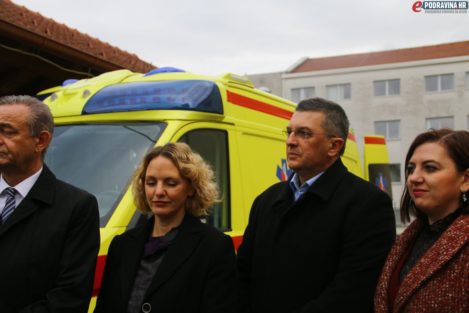  svečano preuzimanje novog vozila hitne medicinske službe i predstavljanje nove ravnateljice Zavoda za hitnu medicinu KKŽ