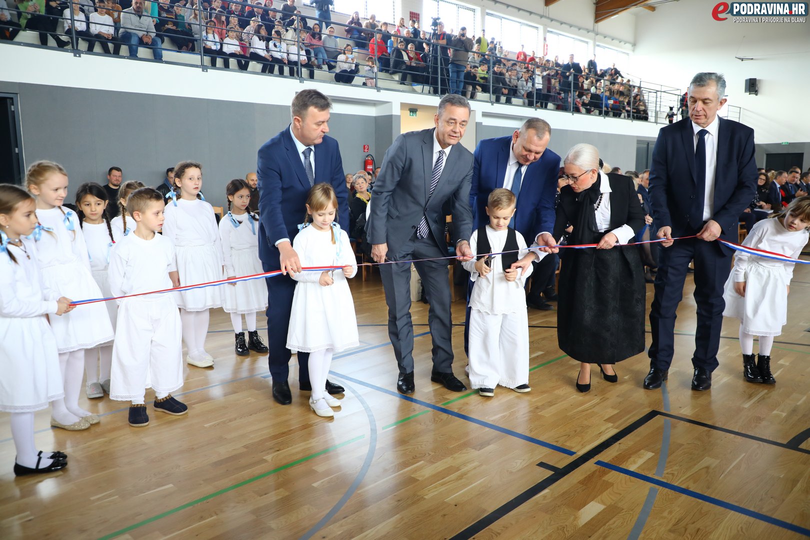 Otvorenje nove sportske dvorane, Kloštar Podravski