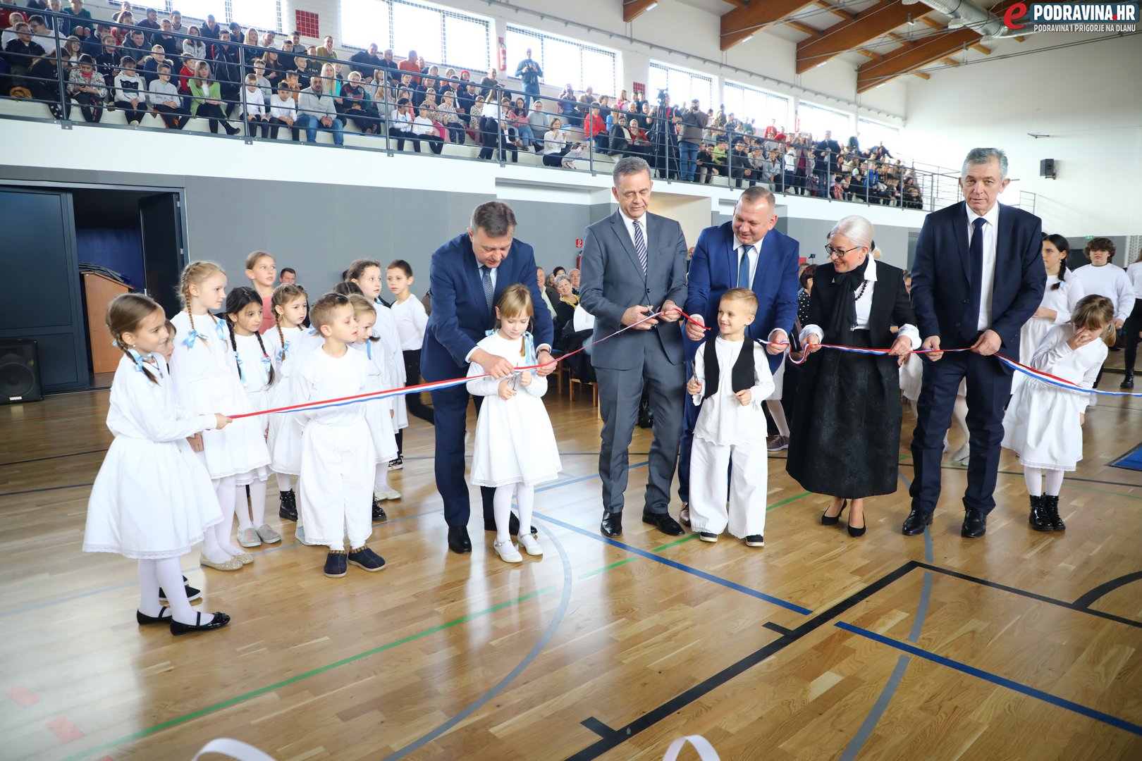 Otvorenje nove sportske dvorane, Kloštar Podravski