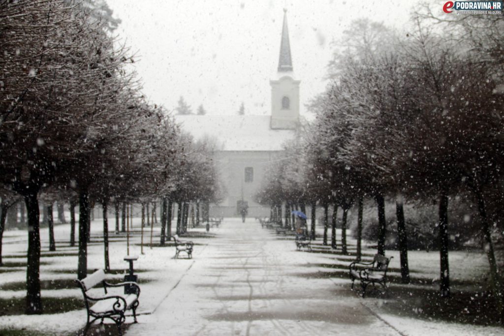 Snijeg u Koprivnici