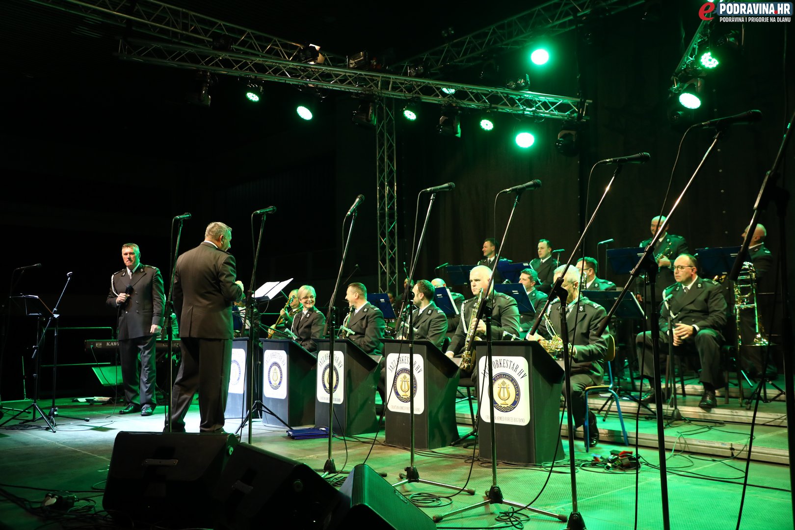Koncert klape Sv. Jurja i Jazz orkestra HV-a u Koprivnici