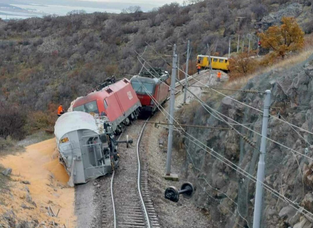 vlak, nesreća