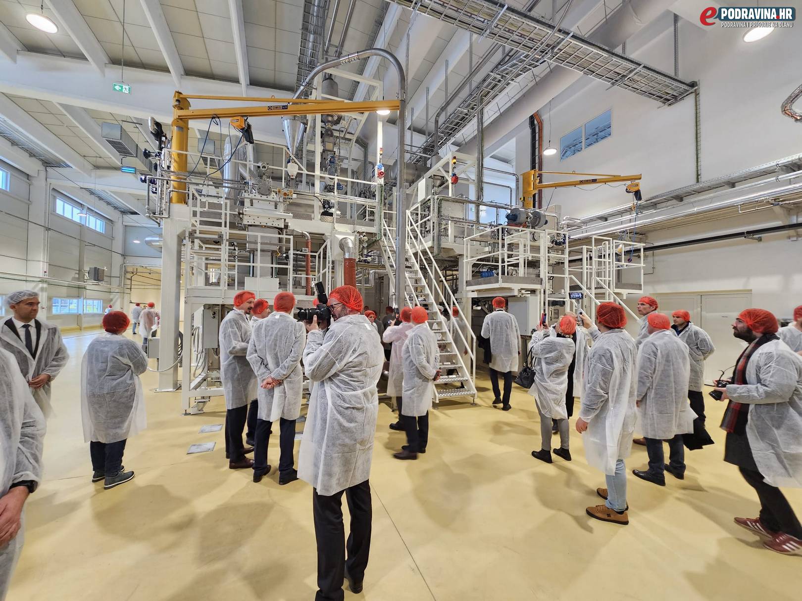 Podravka - otvorenje tvornice tjestenineŽupanijsko gospodarstvo