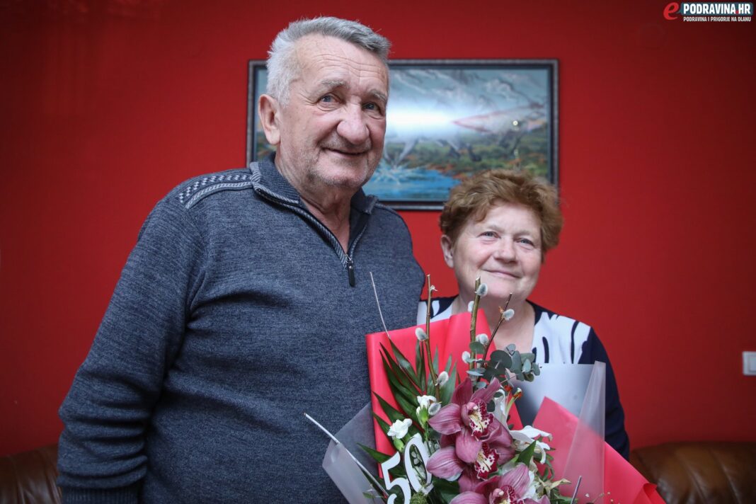 Marija i Franjo Pintić, 50 godina braka
