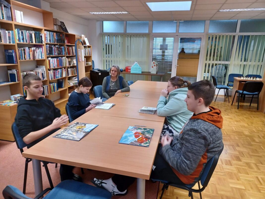 Osnovna škola Molve, svjetski dan čitanja 