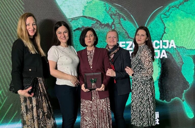 Koprivnički Komunalac osvojio prestižnu nagradu „Zeleni leptir 2023“ za najbolji ekološki projekt u zemlji