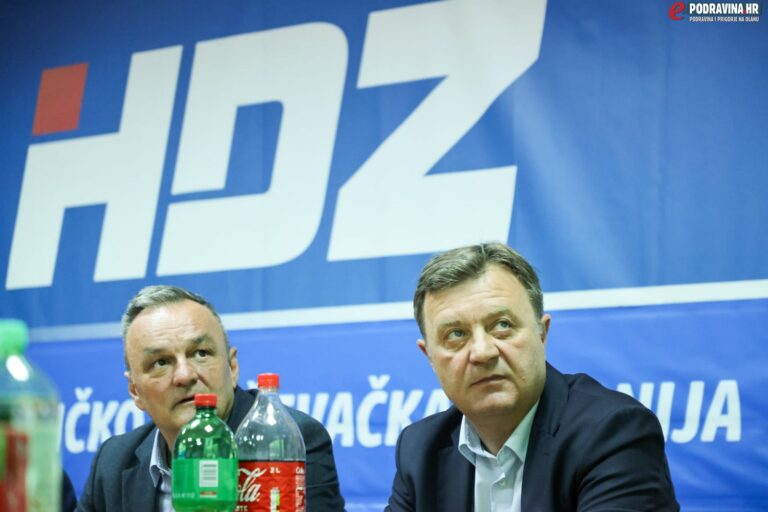 FOTO/VIDEO Sobota i Ljubić: U županiji smo pojačali rezultate za 20 posto, hvala svima koji su glasali za HDZ