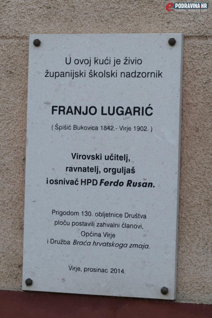 200. obljetnica rođenja Franje Lugarića - Virje