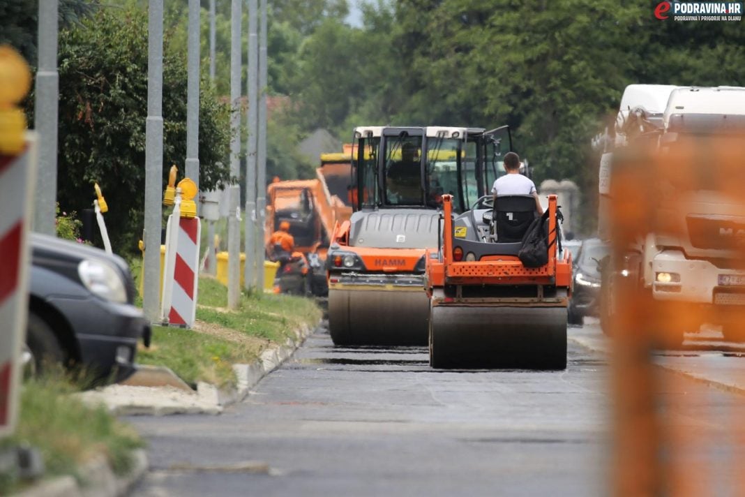 250624 Radovi Varaždinska, asfaltiranje