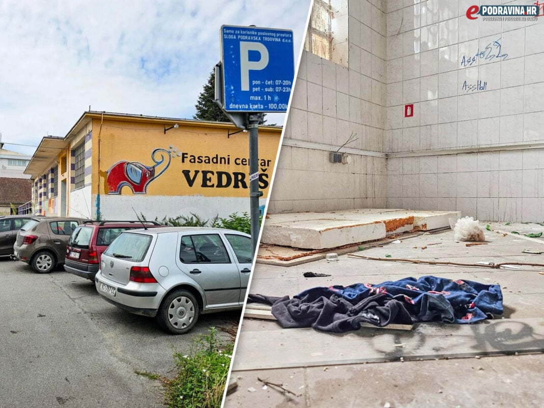 Smeće u centru Koprivnice