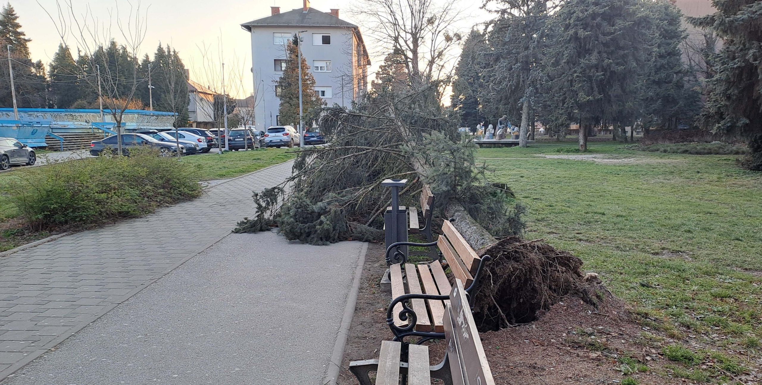 park kraj škola