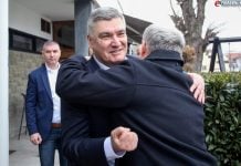 Zoran Milanović, predizborni skup